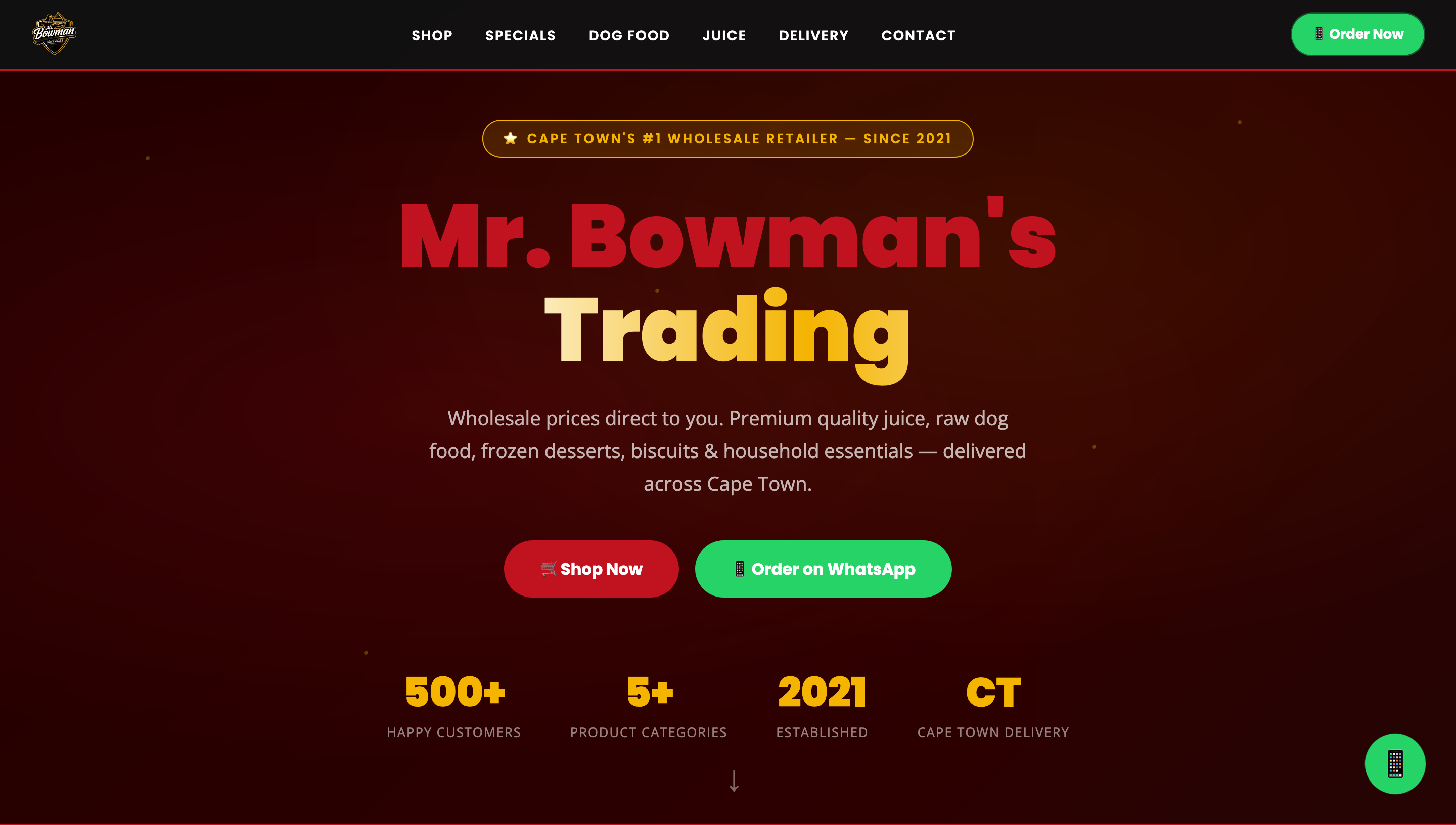 Mr. Bowman's Trading